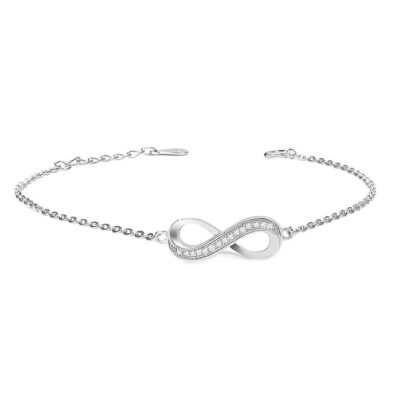 zavya to infinity and beyond 925 silver bracelet